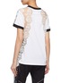 Back View - Click To Enlarge - STELLA MCCARTNEY - x adidas 3-Stripes sleeve lace panel T-shirt