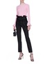 Figure View - Click To Enlarge - VALENTINO GARAVANI - Ruffle belted paperbag pants