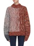 Main View - Click To Enlarge - VICTORIA BECKHAM - Gradient chunky knit sweater