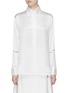 Main View - Click To Enlarge - VICTORIA BECKHAM - Lace print sleeve silk shirt