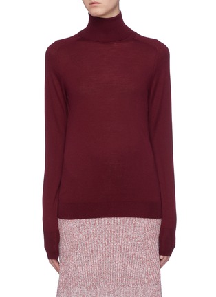 Main View - Click To Enlarge - VICTORIA BECKHAM - Wool turtleneck sweater