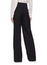 Back View - Click To Enlarge - VICTORIA BECKHAM - Wide martingale virgin wool-mohair pants