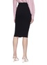 Back View - Click To Enlarge - VICTORIA BECKHAM - Zip front pencil skirt