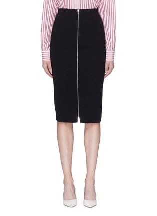 Main View - Click To Enlarge - VICTORIA BECKHAM - Zip front pencil skirt