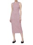 Figure View - Click To Enlarge - VICTORIA BECKHAM - Rib knit sleeveless dress