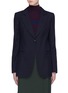 Main View - Click To Enlarge - VICTORIA BECKHAM - Oversized notched lapel virgin wool blazer