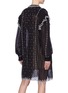 Back View - Click To Enlarge - ISABEL MARANT ÉTOILE - 'Emma' scalloped ruffle embroidered dress