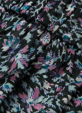 Detail View - Click To Enlarge - ISABEL MARANT ÉTOILE - 'Jeezon' asymmetric graphic floral print tiered skirt