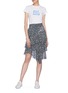 Figure View - Click To Enlarge - ISABEL MARANT ÉTOILE - 'Jeezon' asymmetric graphic floral print tiered skirt