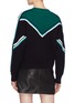Back View - Click To Enlarge - ISABEL MARANT ÉTOILE - 'Kimo' colourblock chevron stripe sweatshirt