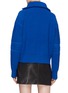Back View - Click To Enlarge - ISABEL MARANT ÉTOILE - 'Helly' mix knit half-zip sweater