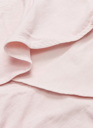 Detail View - Click To Enlarge - ISABEL MARANT ÉTOILE - 'Coati' tiered ruffle denim skirt