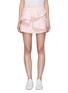 Main View - Click To Enlarge - ISABEL MARANT ÉTOILE - 'Coati' tiered ruffle denim skirt