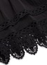 Detail View - Click To Enlarge - ISABEL MARANT ÉTOILE - 'Rodney' crochet trim handkerchief skirt