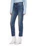 Front View - Click To Enlarge - ISABEL MARANT ÉTOILE - 'Cliffy' star embroidered jeans