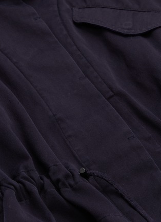  - ISABEL MARANT ÉTOILE - 'Dagilly' flap pocket drawstring waist twill jacket