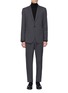 Main View - Click To Enlarge - - - 'Martini' check plaid virgin wool suit
