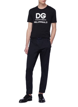 Figure View - Click To Enlarge - - - 'DG Millennials' print T-shirt