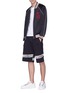 Figure View - Click To Enlarge - - - Logo print sweat shorts