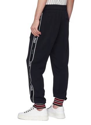 Back View - Click To Enlarge - - - Logo stripe outseam jogging pants