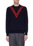 Main View - Click To Enlarge - STELLA MCCARTNEY - Stripe virgin wool sweater