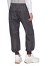Back View - Click To Enlarge - STELLA MCCARTNEY - Buckled cargo pocket wool melton jogging pants