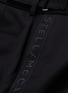  - STELLA MCCARTNEY - Logo stripe outseam wool suiting pants