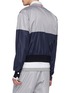 Back View - Click To Enlarge - THOM BROWNE  - Colourblock ripstop bomber jacket