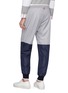 Back View - Click To Enlarge - THOM BROWNE  - Colourblock ripstop sweatpants