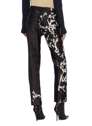 Back View - Click To Enlarge - HAIDER ACKERMANN - 'Leonotis' floral embroidered patchwork pants