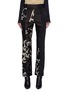 Main View - Click To Enlarge - HAIDER ACKERMANN - 'Leonotis' floral embroidered patchwork pants