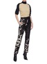 Figure View - Click To Enlarge - HAIDER ACKERMANN - 'Leonotis' floral embroidered patchwork pants