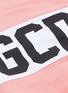  - GCDS - Logo print colourblock sweatshirt