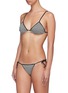 Figure View - Click To Enlarge - MARYSIA - 'Little Harbour' reversible tie side stripe bikini bottoms