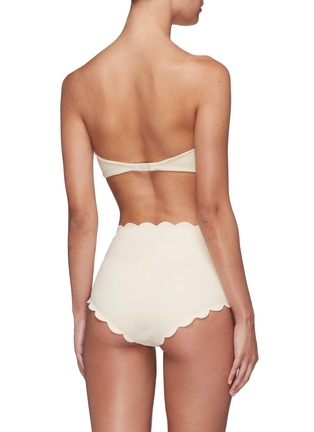 Back View - Click To Enlarge - MARYSIA - 'Santa Monica' scalloped bikini bottoms