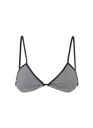 Main View - Click To Enlarge - MARYSIA - 'Little Harbour' reversible stripe bikini top