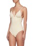 Figure View - Click To Enlarge - MARYSIA - 'Santa Clara' scalloped one-piece swimsuit