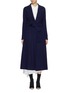 Main View - Click To Enlarge - HARRIS WHARF LONDON - Belted cashmere melton duster coat