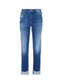 Main View - Click To Enlarge - FRAME - 'Le Nouveau Straight' staggered cuff jeans