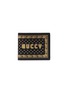 Main View - Click To Enlarge - GUCCI - 'Guccy' logo print bi-fold leather wallet