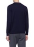 Back View - Click To Enlarge - FENDI SPORT - 'Bag Bugs' intarsia wool sweater