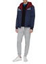 Figure View - Click To Enlarge - FENDI SPORT - 'Bag Bugs' tape polo shirt