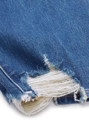  - FRAME - 'Le Crop Mini Boot' ripped cuff jeans