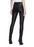Back View - Click To Enlarge - FRAME - 'Le Skinny de Jeanne' leather pants