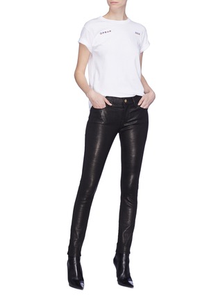 Figure View - Click To Enlarge - FRAME - 'Le Skinny de Jeanne' leather pants