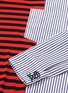  - SONIA RYKIEL - Patch pocket shirt panel stripe top