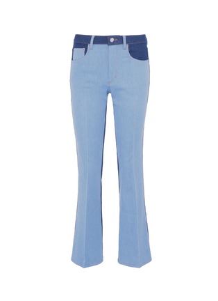 Main View - Click To Enlarge - SONIA RYKIEL - Colourblock flared jeans
