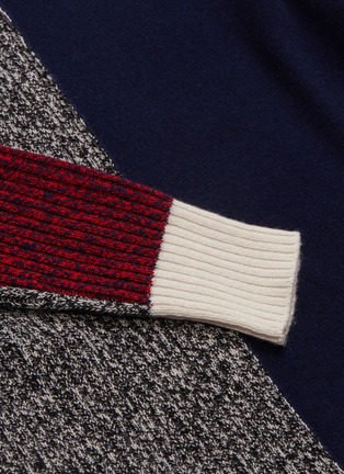  - SONIA RYKIEL - Colourblock wool-cashmere sweater
