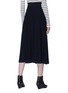 Back View - Click To Enlarge - SONIA RYKIEL - Stripe knit skirt
