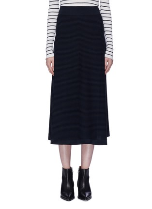Main View - Click To Enlarge - SONIA RYKIEL - Stripe knit skirt
